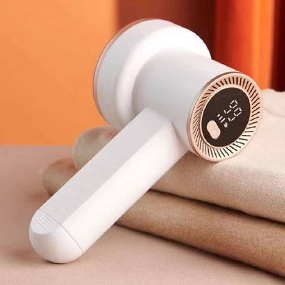 Electric Lint Remover With LED Display  Powerful Fabric Shaver For Sweaters Couches  Carpets 1