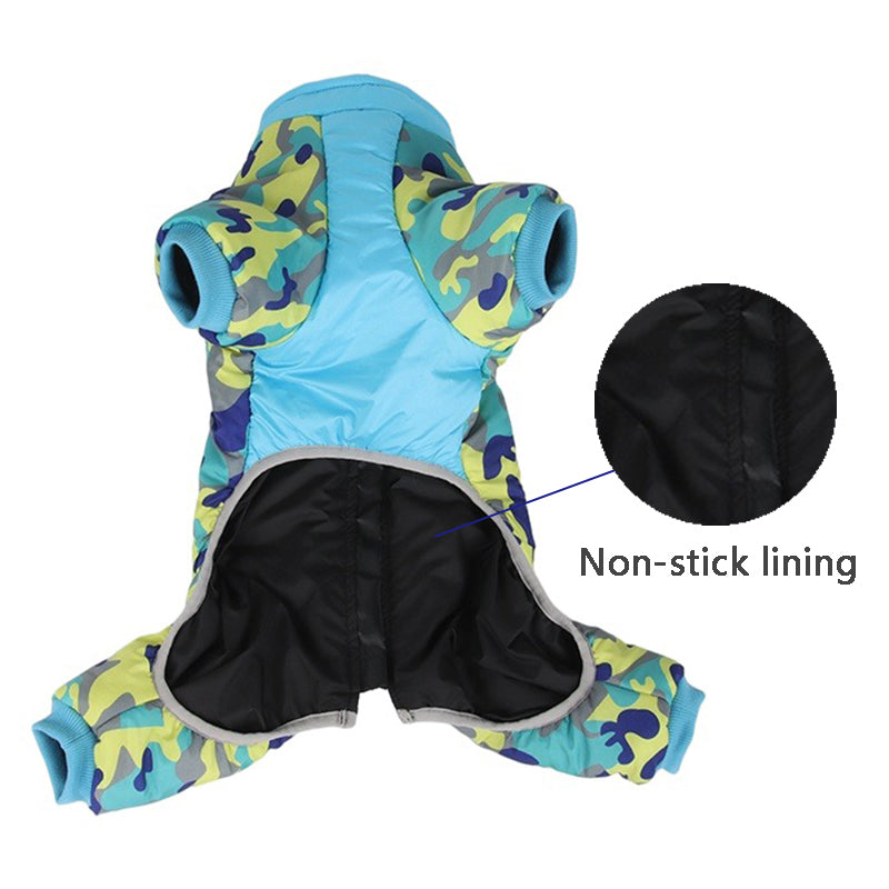 Waterproof Winter Dog Jacket for Small Medium Dogs, Warm Thicken Pet Puppy Coat for Chihuahua French Bulldog Pug Dog