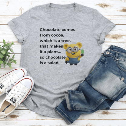 Chocolate Comes From Cocoa Which Is A Tree Tee