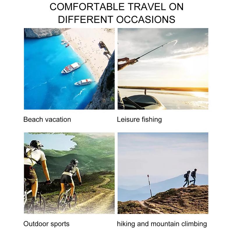 Solar Powered Fan Hat for Men and Women, Breathable Summer Mesh Sunshade Duck Tongue Cap for Outdoor Beach, Hiking