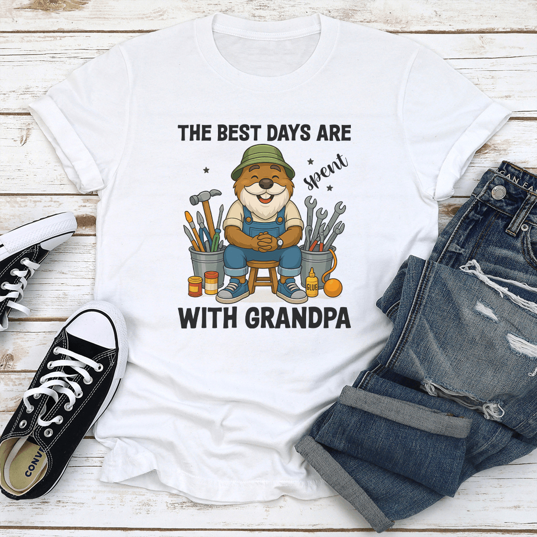 The Best Days Are Spend With Grandpa Tee