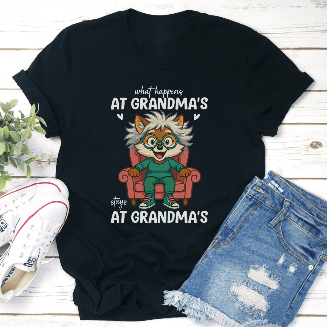 What Happens At Grandmas Styles At Grandmas Tee 1