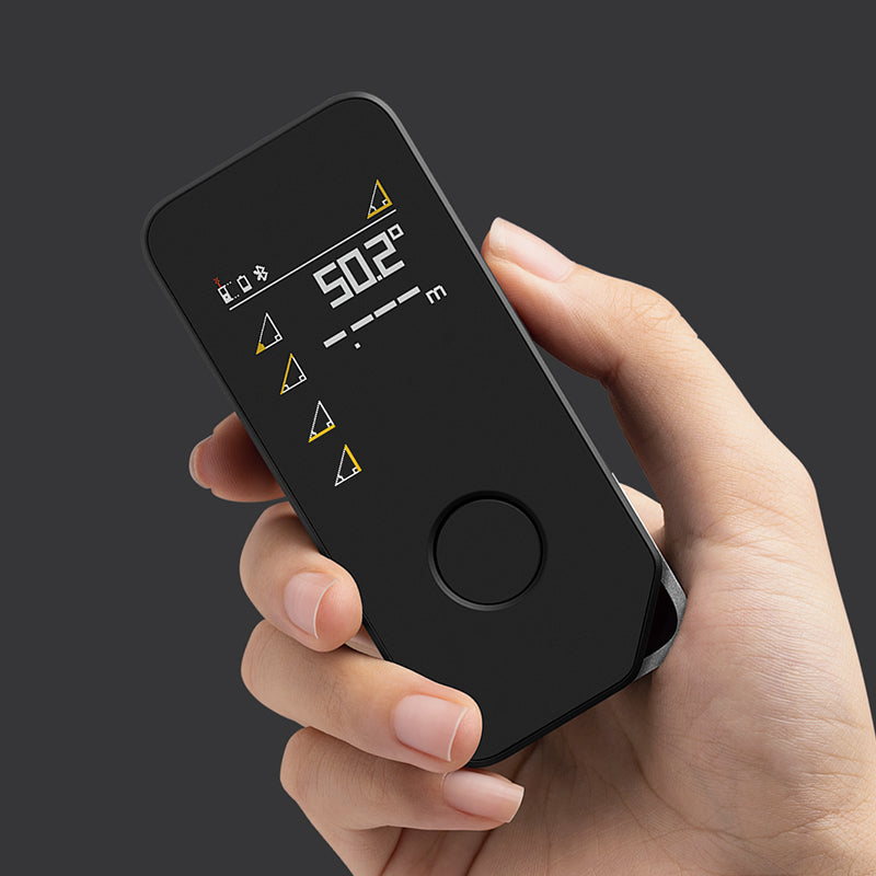 Smart Laser Measure Pro LED Display, Intelligent Digital Laser Tape Measuring Tool & Rechargeable Laser Ruler Rangefind