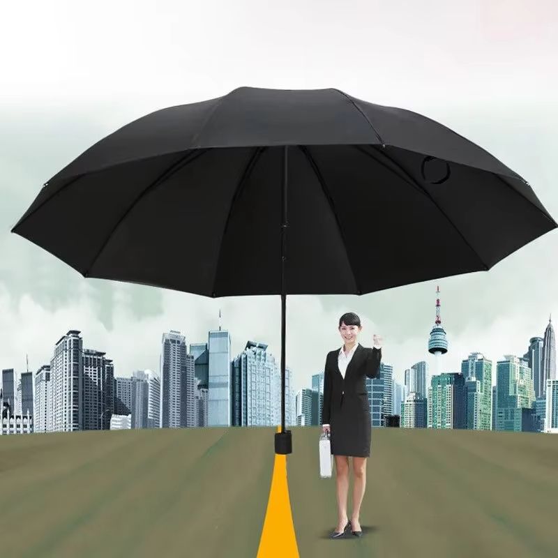 Large Windproof Outdoor Umbrella  51Inch Manual TenBone Rain  Sun Protection 4