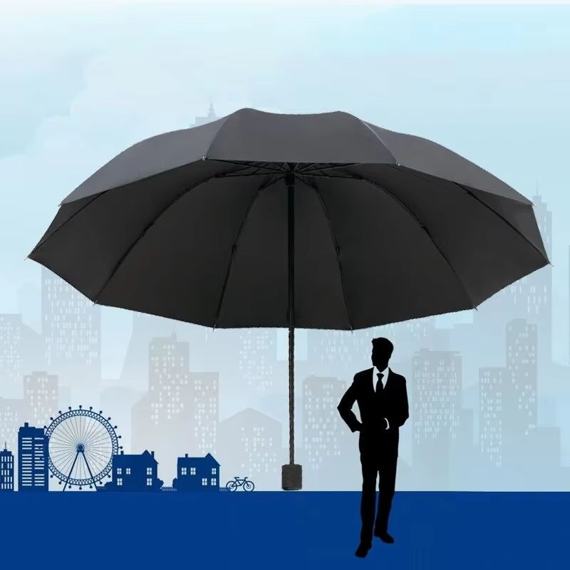 Large Windproof Outdoor Umbrella  51Inch Manual TenBone Rain  Sun Protection 5