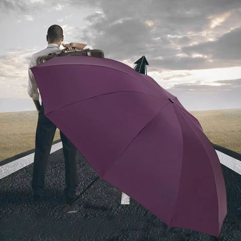 Large Windproof Outdoor Umbrella  51Inch Manual TenBone Rain  Sun Protection 7