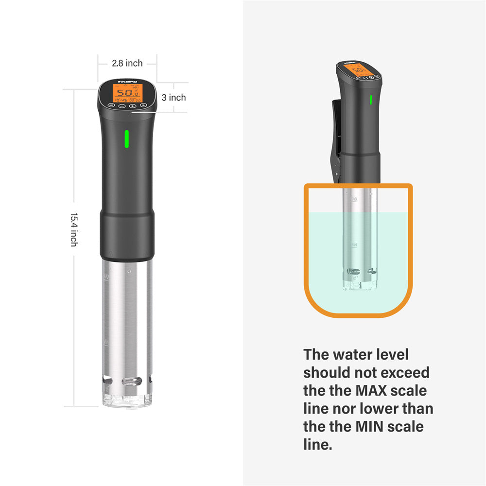 Precision Cooker Powerful  Durable Immersion Circulator With Stainless Steel Components RapidHeat I 2