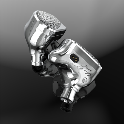 HiFi IEM Earphones EarAcoustic STAHi End MAX Dual Driver 10mm DLC  6mm Composite Wired Audiophile I 2