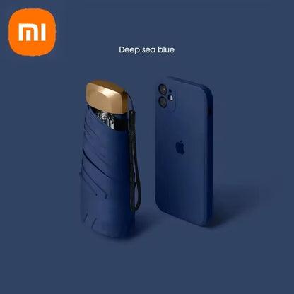 Mini Capsule Umbrella Small Folding Pocket UV Protection Umbrella 10