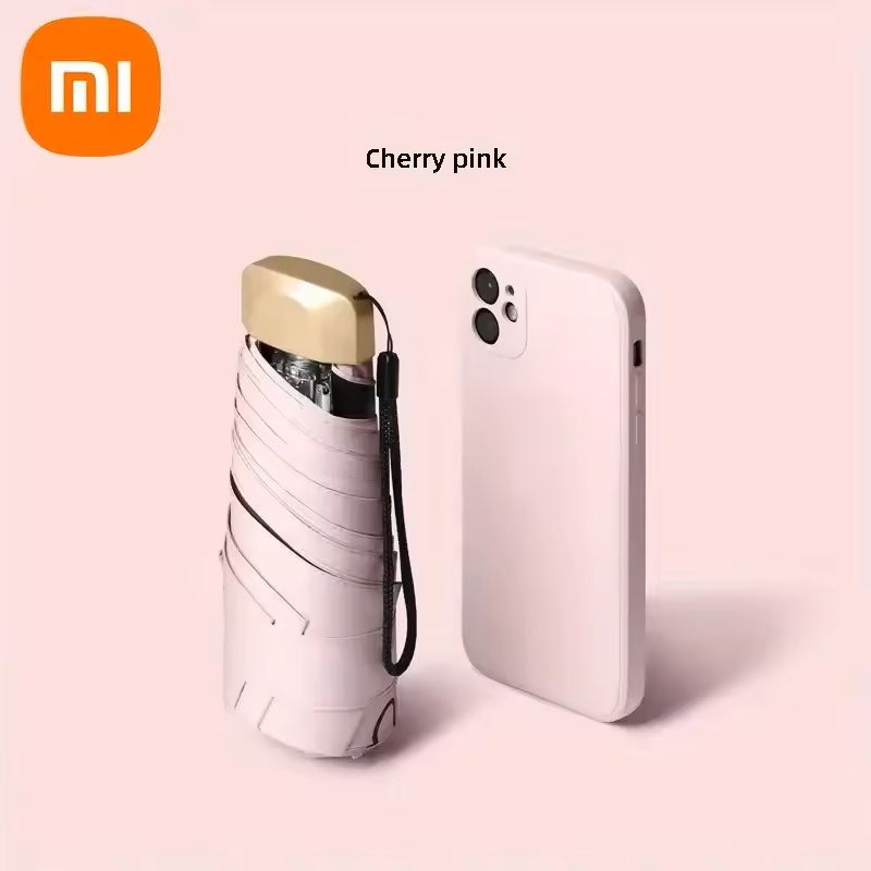 Mini Capsule Umbrella Small Folding Pocket UV Protection Umbrella 12