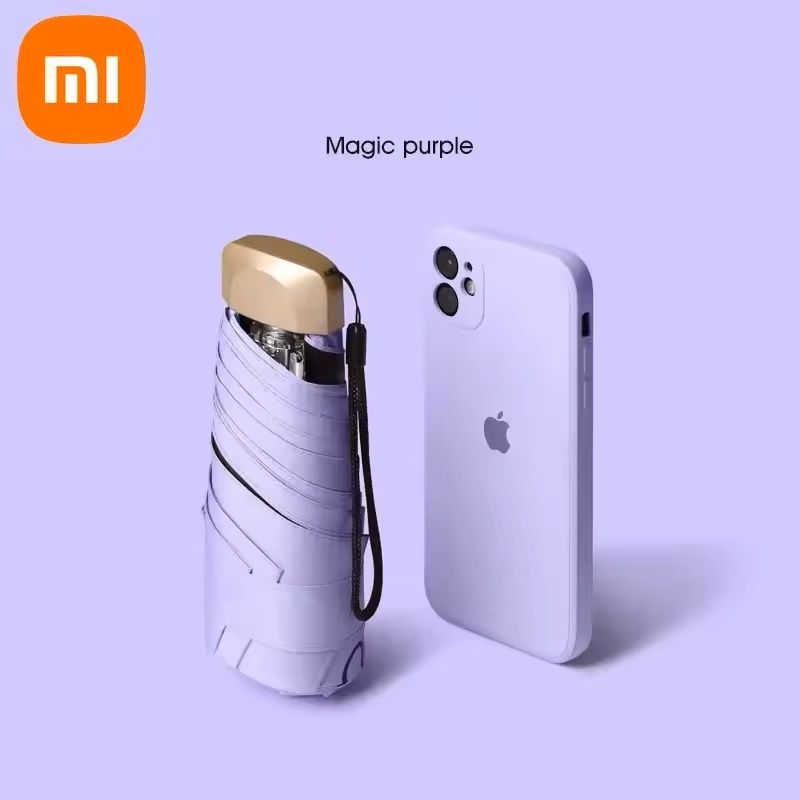 Mini Capsule Umbrella Small Folding Pocket UV Protection Umbrella 13