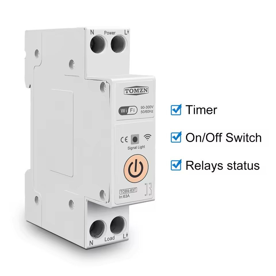 WiFi Smart Switch Energy Meter With KWh Monitoring And Timer Relay 4