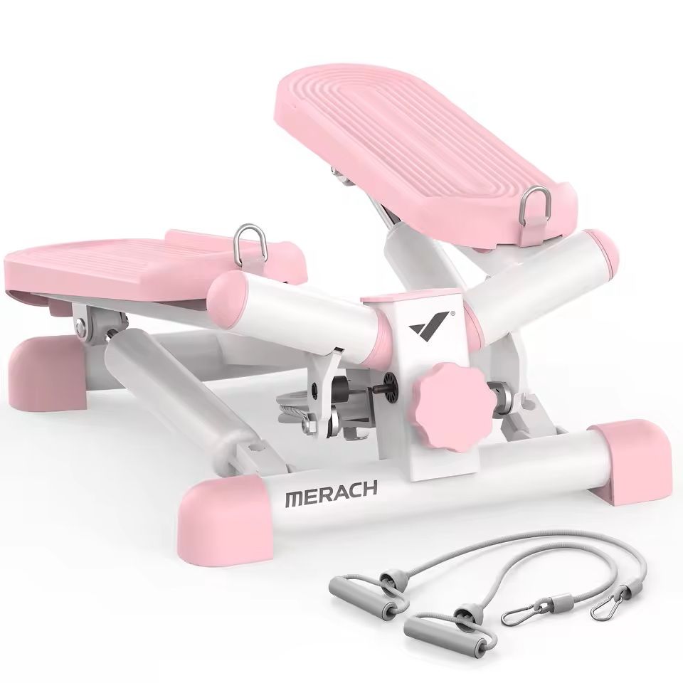 Mini Twist Stepper With Resistance Bands 330 Lbs Capacity 6