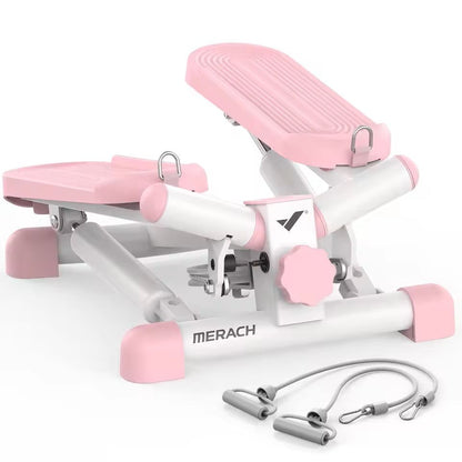 Mini Twist Stepper With Resistance Bands 330 Lbs Capacity 6