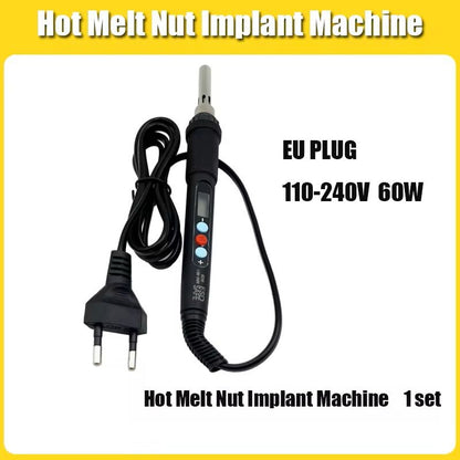 Hot Melt Nut Implant Kit With Soldering Tips For 3D Printing 10