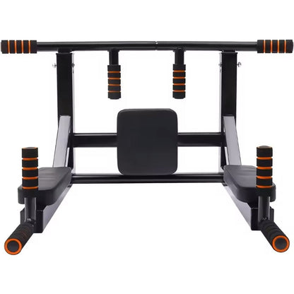 MultiGrip Wall Mount PullUp Bar And Dip Station For Home Fitness 6