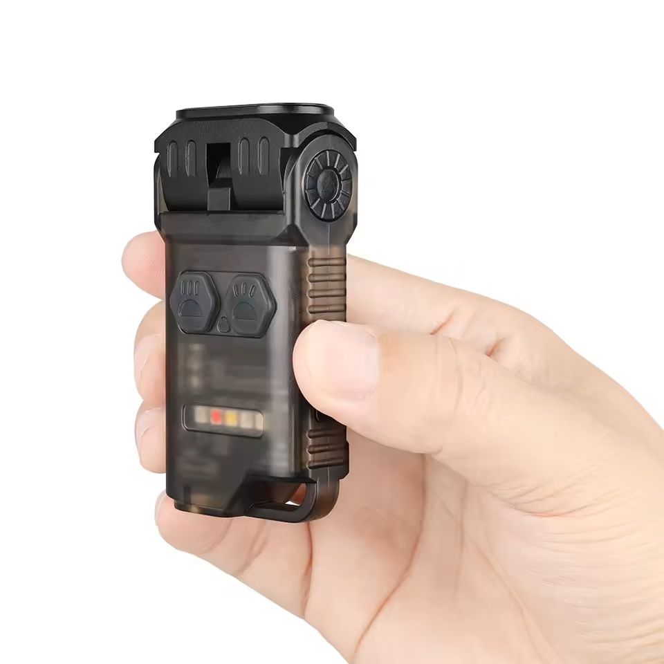 Rechargeable EDC Flashlight with UV Light and Magnetic Base 750 Lumen