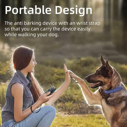 Ultrasonic Dog Repeller With LED Flashlight And AntiBarking Deterrent 4