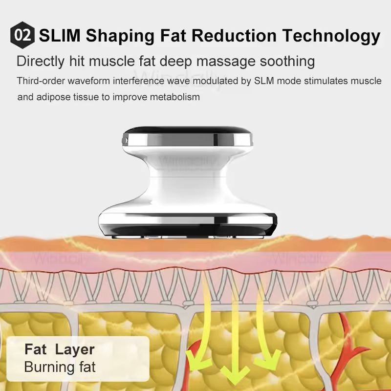 EMS RF Body Slimming Machine With LED Light Therapy And Cellulite Massage 2