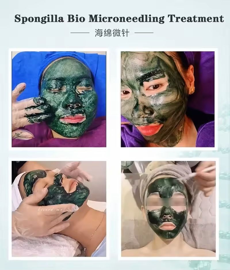 Sponge Microcrystal FreezeDried Powder Collagen Booster Skin Renewal Treatment 4
