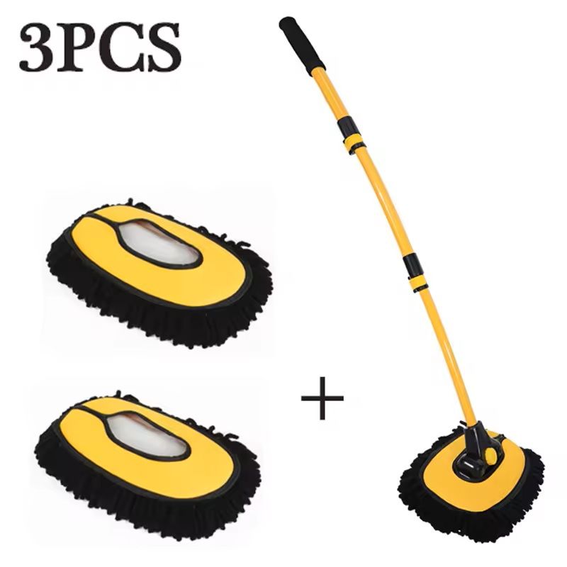 New Car Wash Mop Cleaning Brush With Telescoping Handle 8