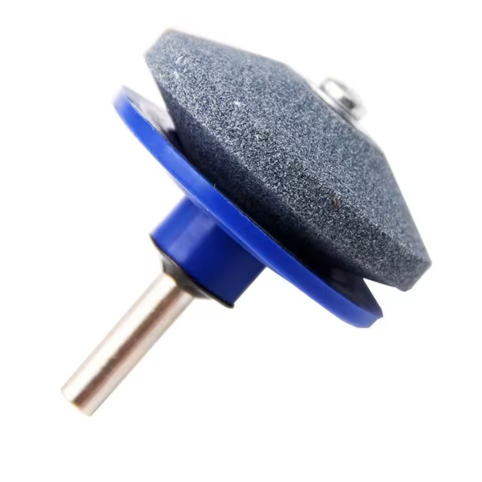 Electric Lawn Mower Blade Sharpener With Grinding Head And Whetstone 3