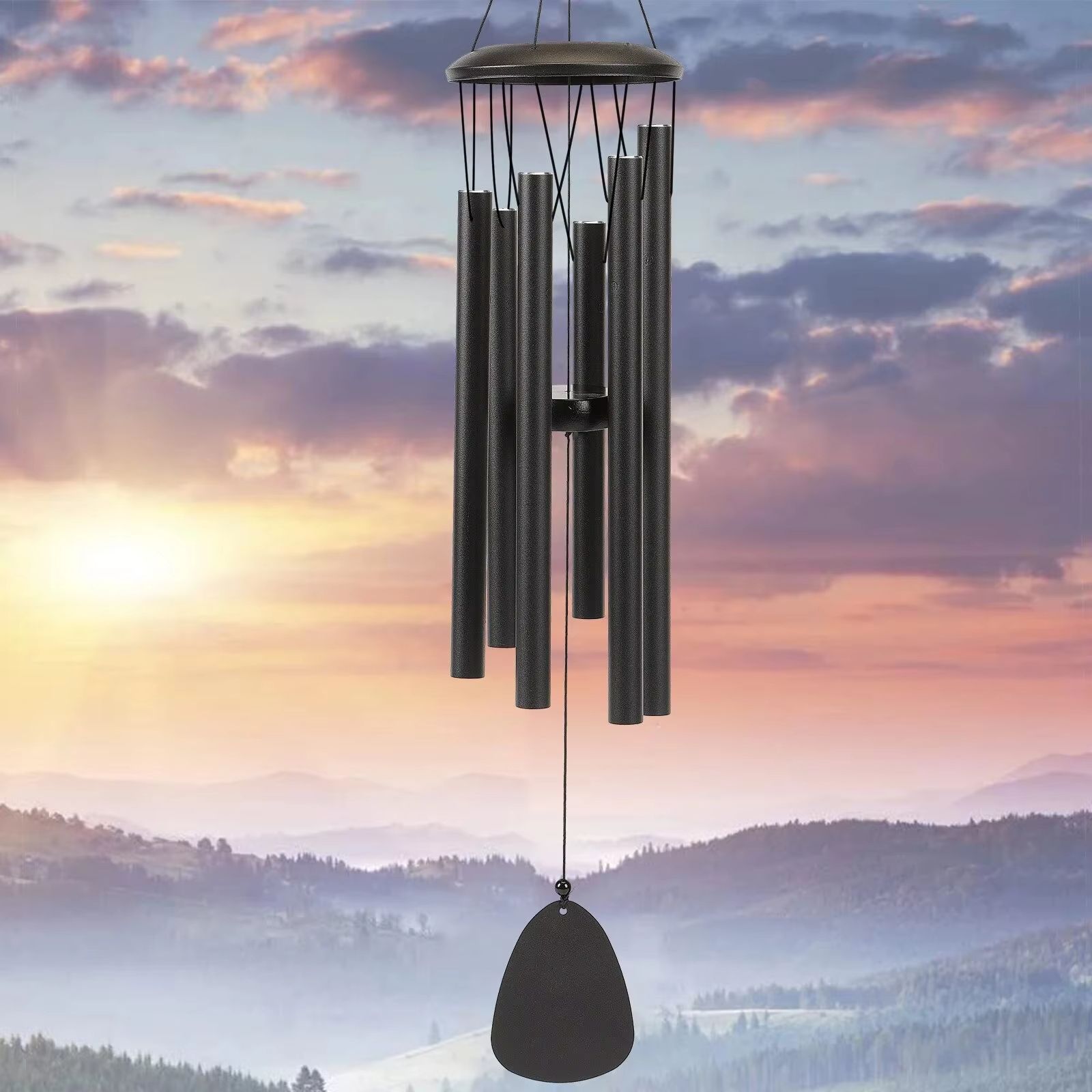 26 Inch Outdoor Wind Chimes For Garden Porch Balcony And Patio Decoration 1
