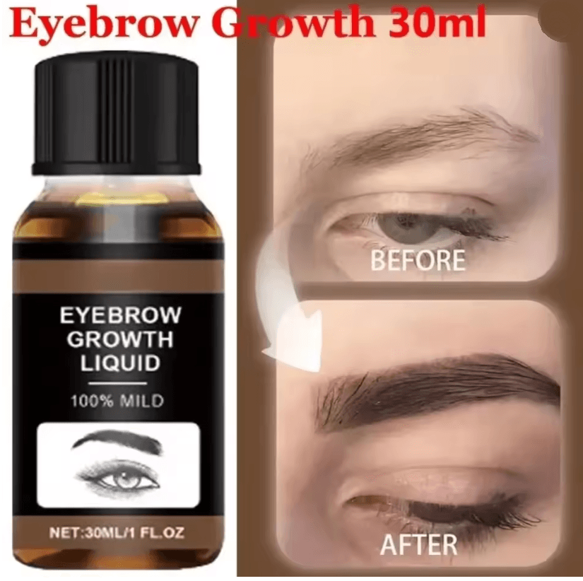 30ml Eyebrow and Eyelash Growth Serum for Fuller Thicker Hair