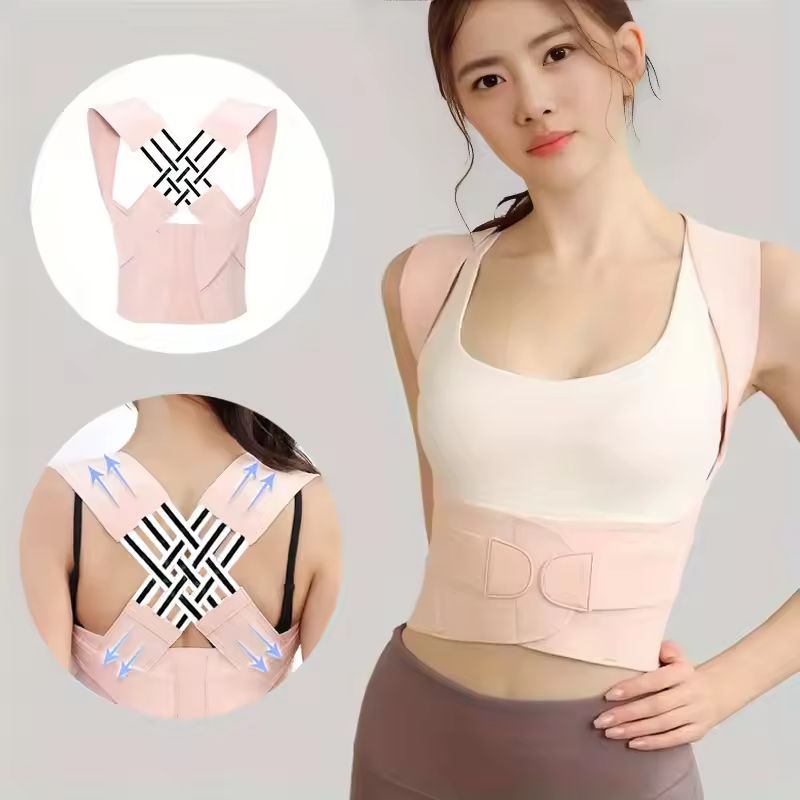 Adjustable Back Posture Corrector For Men And Women Shoulder Brace Support 3