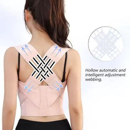 Adjustable Back Posture Corrector For Men And Women Shoulder Brace Support 4