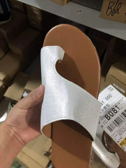 Elegant Wedge Heel Sandals For Women  SoftPlatform Home  Beach Slides 2