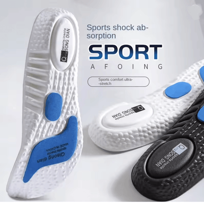 Orthopedic Shock Absorbing Insoles for Plantar Fasciitis and Foot Support