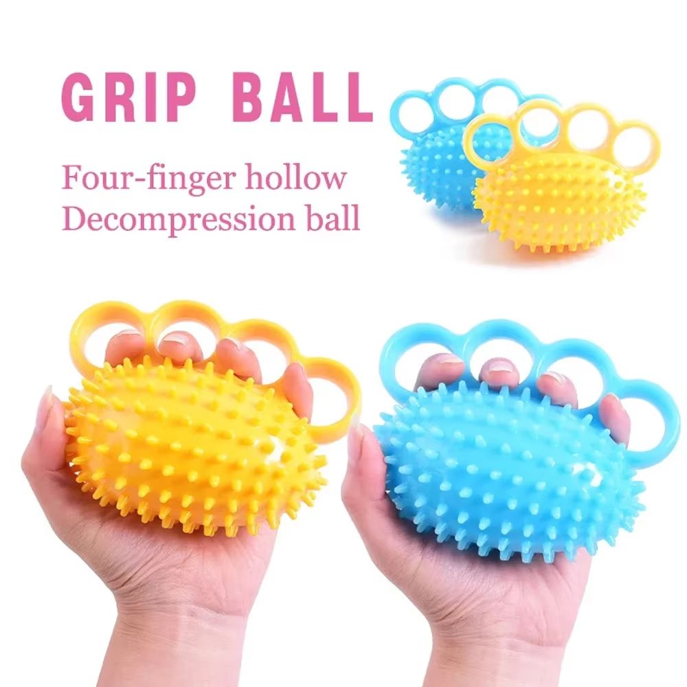 Hand Grip Strengthener And Finger Exerciser Ball For Therapy And Recovery 2