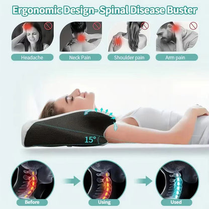 Orthopedic Butterfly Memory Foam Neck Pillow For Pain Relief And Better Sleep 5