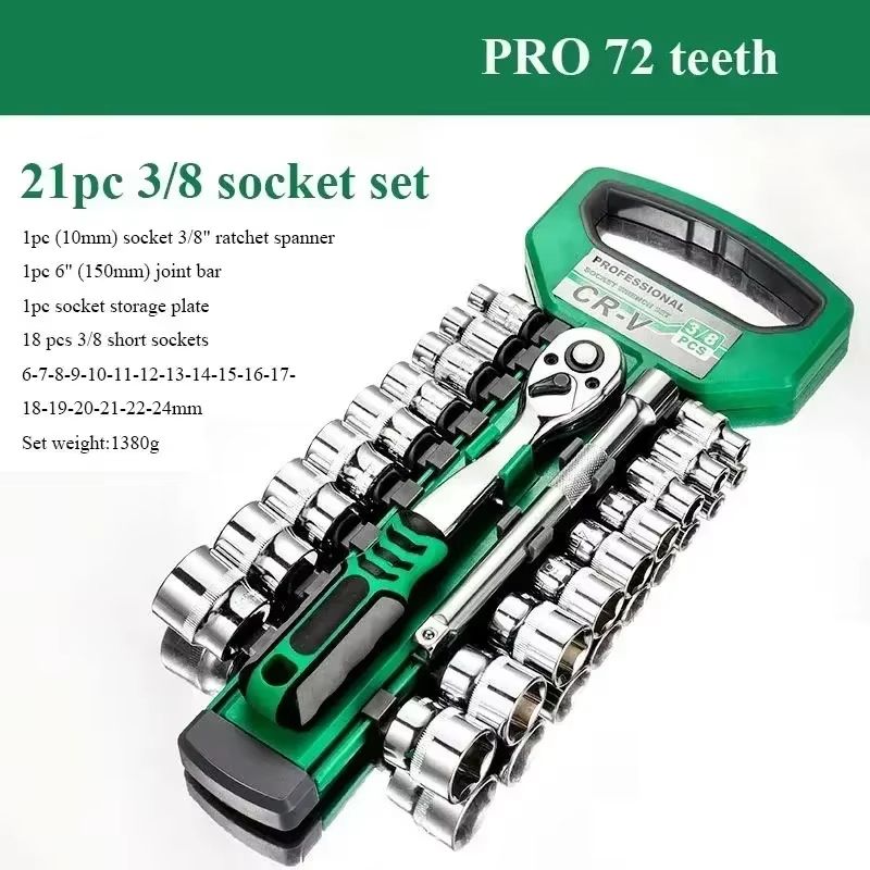 ProFix 46in1 Socket Sleeve Wrench  Ratchet Tool Kit For Auto Repair 3