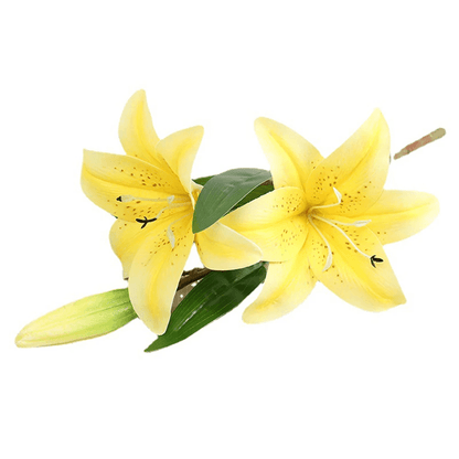 Realistic 3D Printed Artificial Lily Branches For Wedding And Home Decor 6