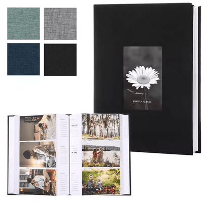 Linen Photo Album For 6 Inch Prints With Writable Interleaf Pages 5