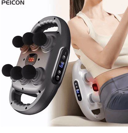 High Frequency Muscle Massage Gun with 6 Heads for Deep Tissue Recovery