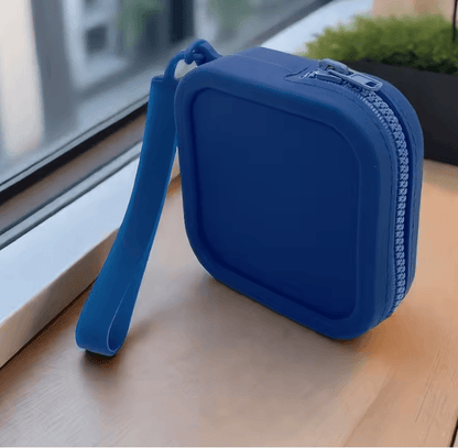 Vintage Silicone Coin Purse Travel Organizer For Earphones And Change 7