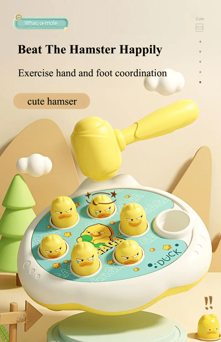 Montessori Animal Hammer Puzzle Toy for Toddlers