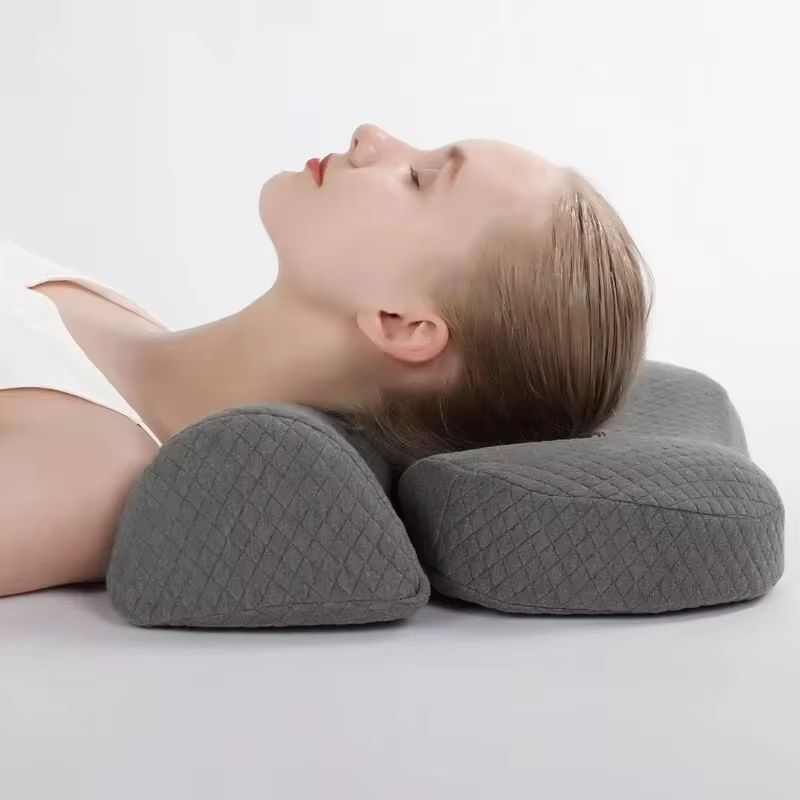Ergonomic Memory Foam Cervical Pillow  Contour Orthopedic Pillow For Neck Pain Relief Side Back  St