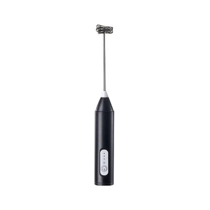 USB Rechargeable Handheld Milk Frother  Mini Milk Frother Wand With 3 Speeds Portable USB Rechargea