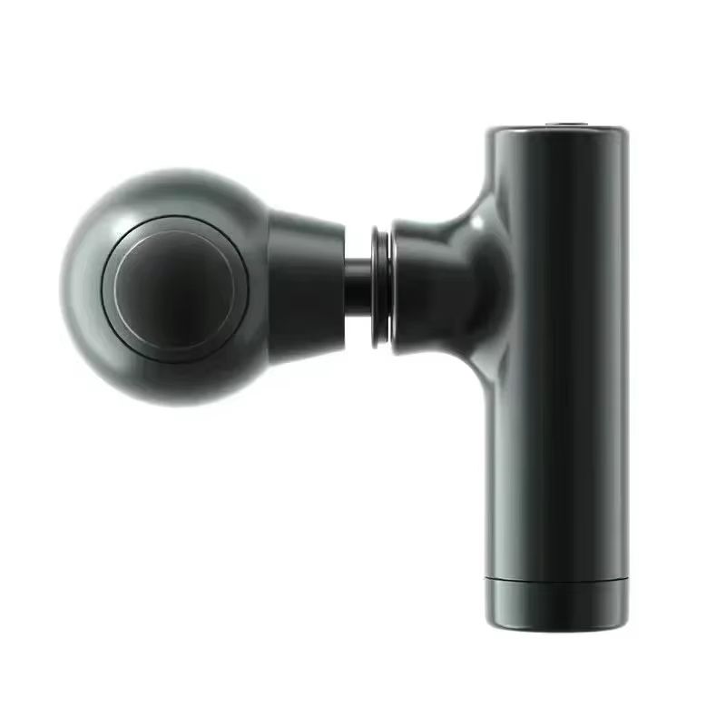 Mini LCD Muscle Massager Gun  Portable 6 Head Deep Tissue Fascia Gun For Neck Back And Body 4
