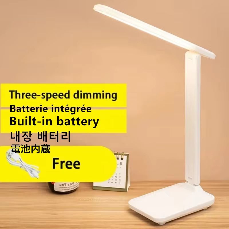 Portable Folding LED Desk Lamp  TouchControl Dimmable Night Light And USB Reading Lamp 10