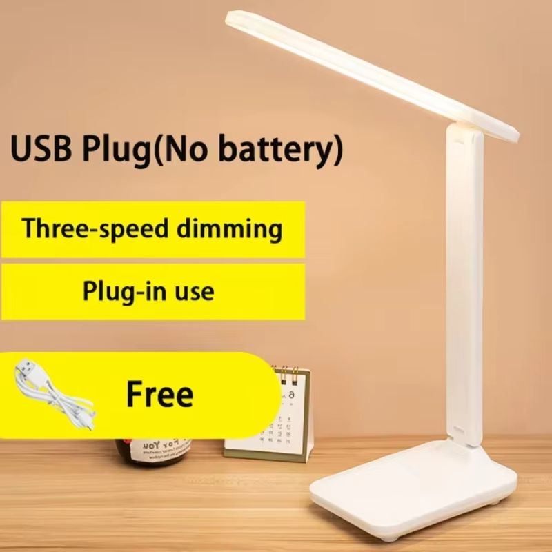 Portable Folding LED Desk Lamp  TouchControl Dimmable Night Light And USB Reading Lamp 1