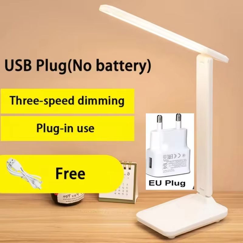 Portable Folding LED Desk Lamp  TouchControl Dimmable Night Light And USB Reading Lamp 3