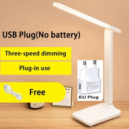 Portable Folding LED Desk Lamp  TouchControl Dimmable Night Light And USB Reading Lamp 3