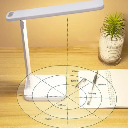 Portable Folding LED Desk Lamp  TouchControl Dimmable Night Light And USB Reading Lamp 4