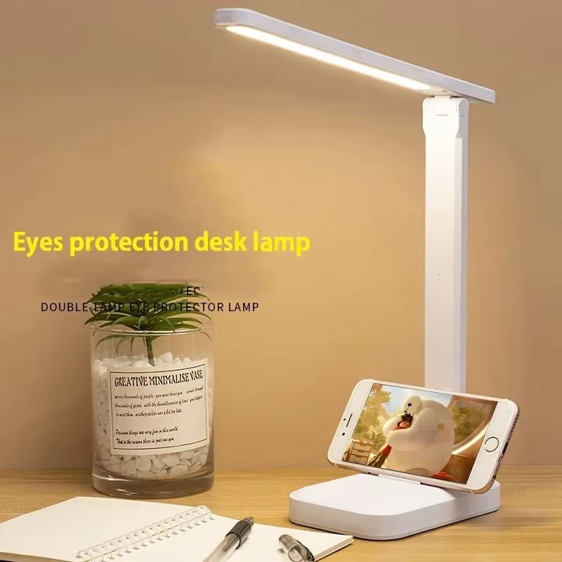 Portable Folding LED Desk Lamp  TouchControl Dimmable Night Light And USB Reading Lamp 5