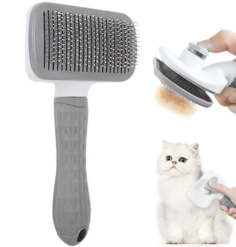 Premium Pet Hair Remover Brush  Long Hair Grooming Comb 3